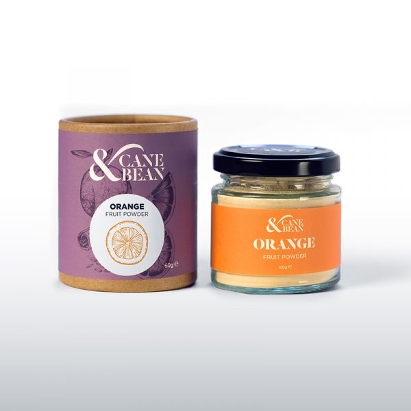 Cane and Bean Orange Fruit Powder