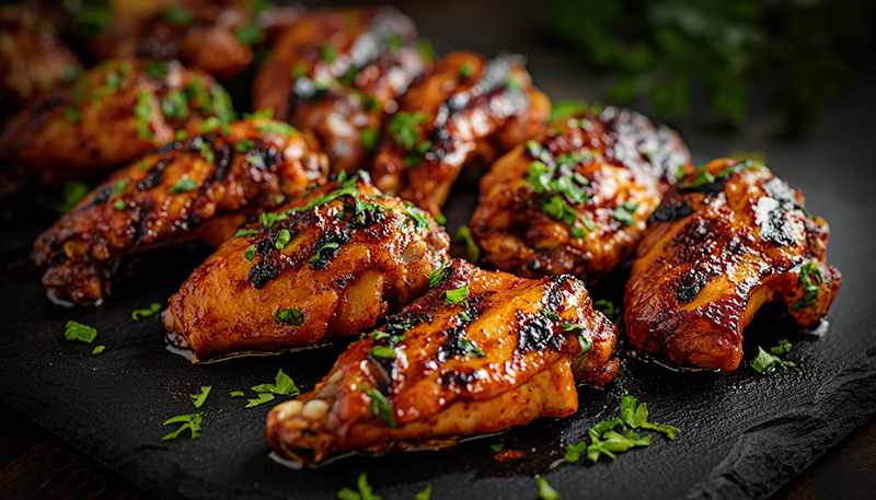 Cane & Bean Barbecue Chicken Wings Recipe